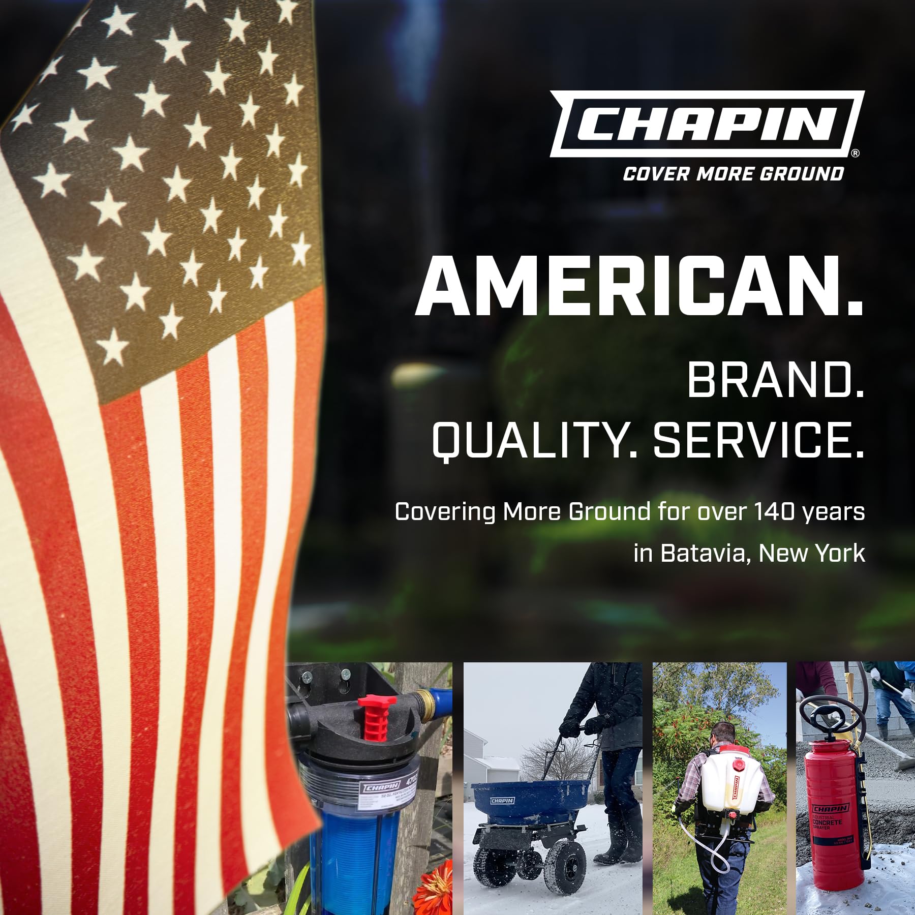 Chapin 41003 dial grande en primer plano para ajustes rápidos y maniobra cómoda