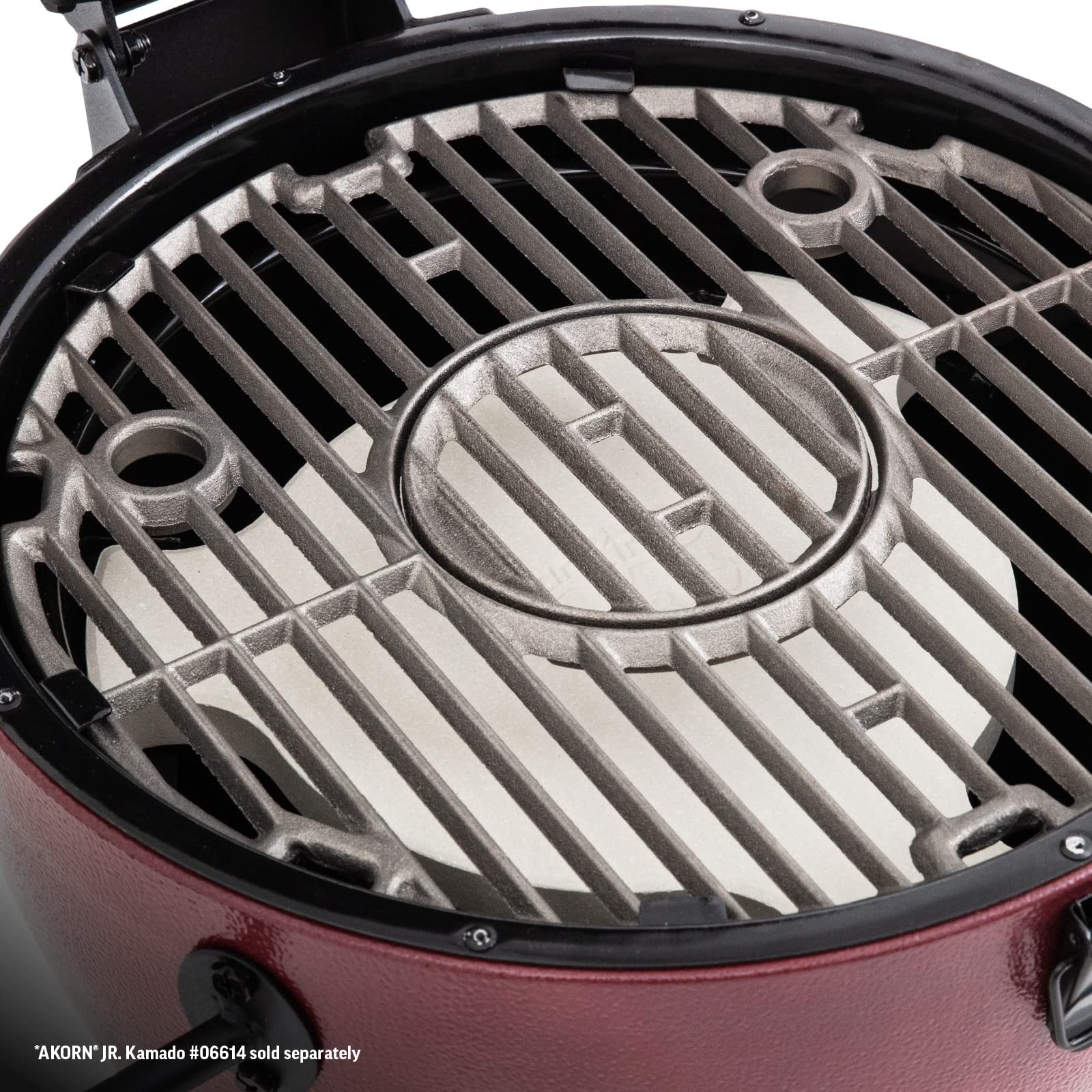 Char-Griller detalle de cordierita resistente que soporta altas temperaturas