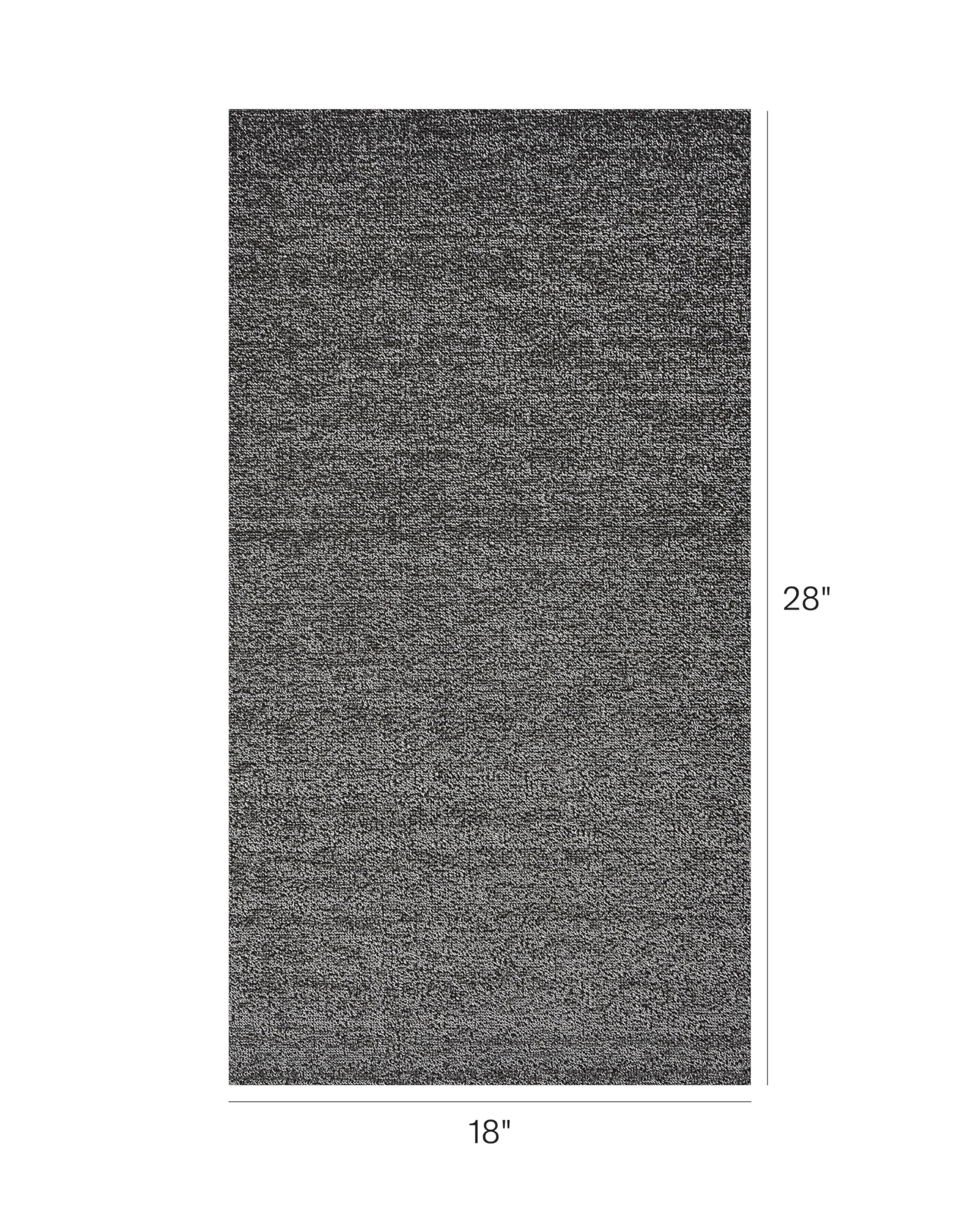 Chilewich textura jaspeada de cerca, tacto suave y duradero