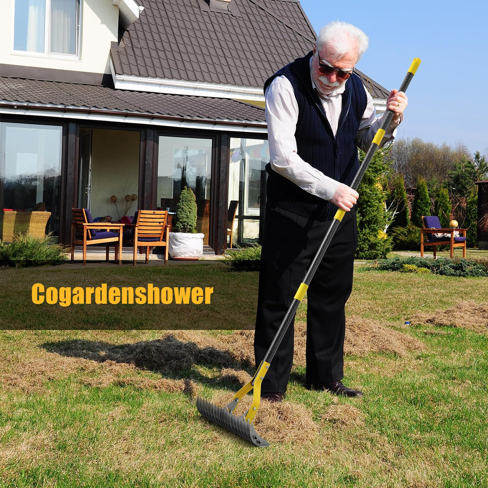 cogardenshower uso en pendiente del jardín, mayor comodidad al trabajar