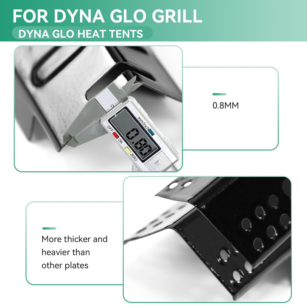 COGRICHBF montaje de las piezas en parrilla Dyna-Glo para cocción uniforme