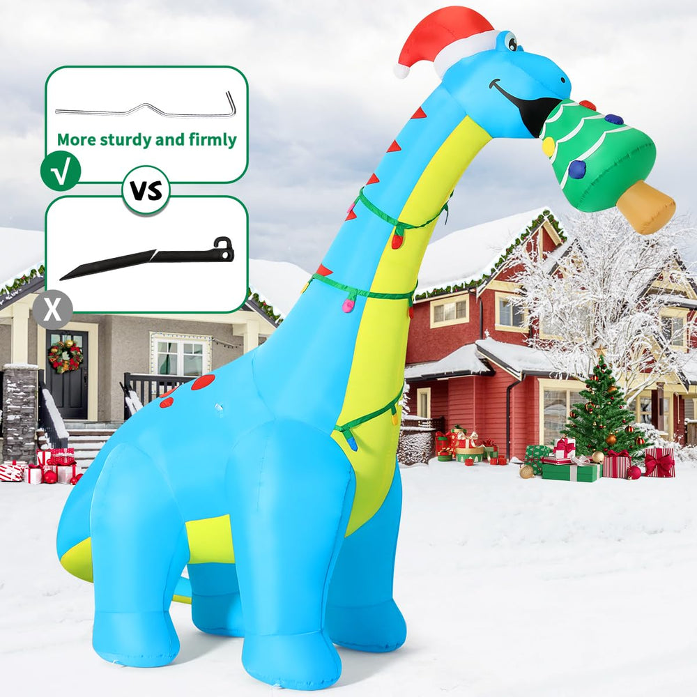 COMIN dino accesorios incluidos: estacas, cuerdas y adaptador