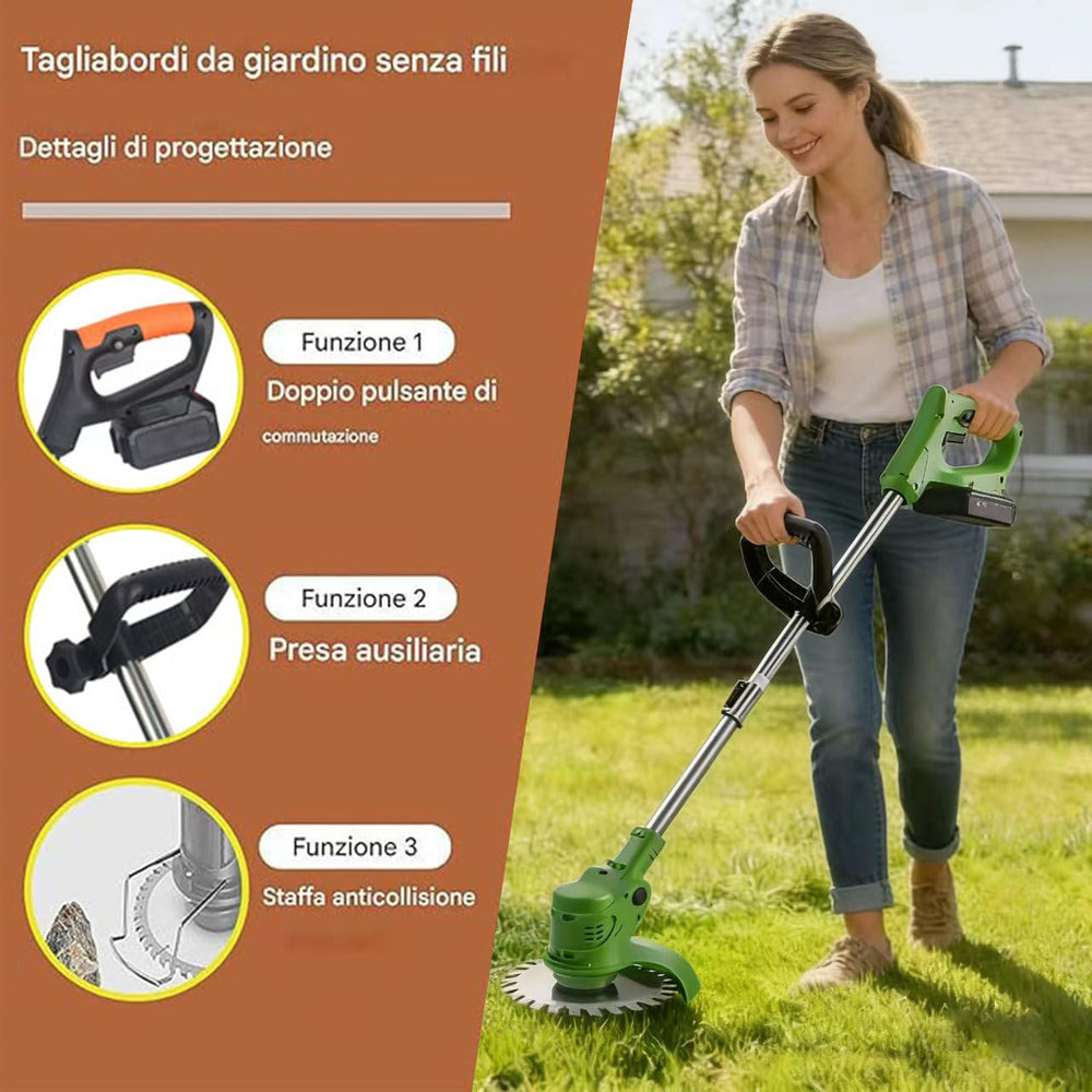 Compou dos baterías 21V y cargador para mayor autonomía