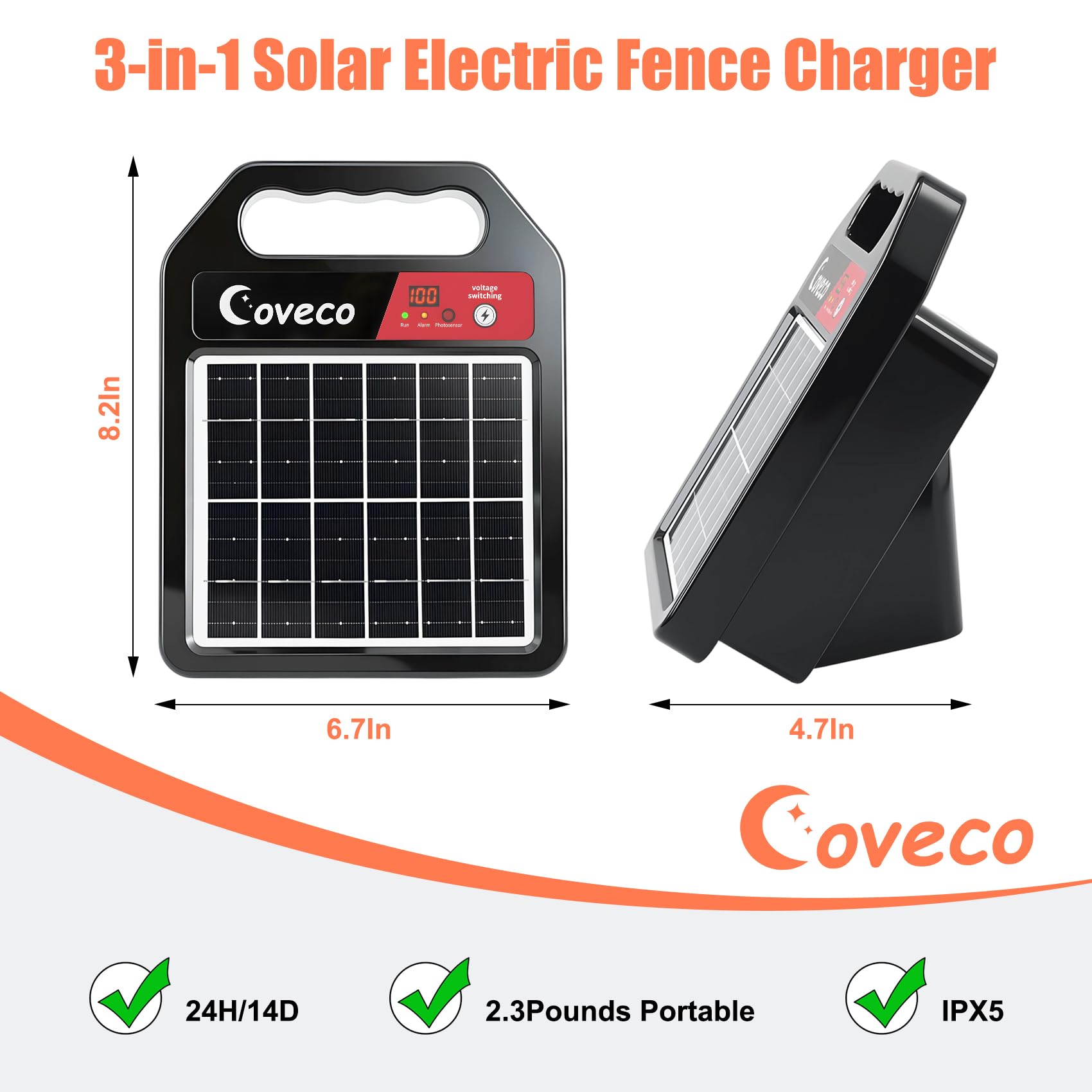 COVECO panel LED de diagnóstico con indicadores claros para control rápido