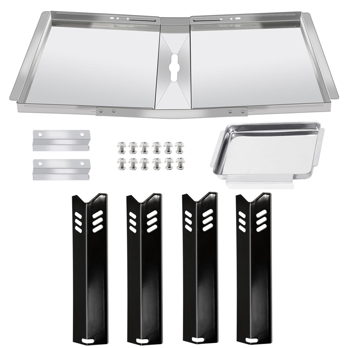 Criditpid vista frontal del kit para reemplazar piezas, restaura tu parrilla