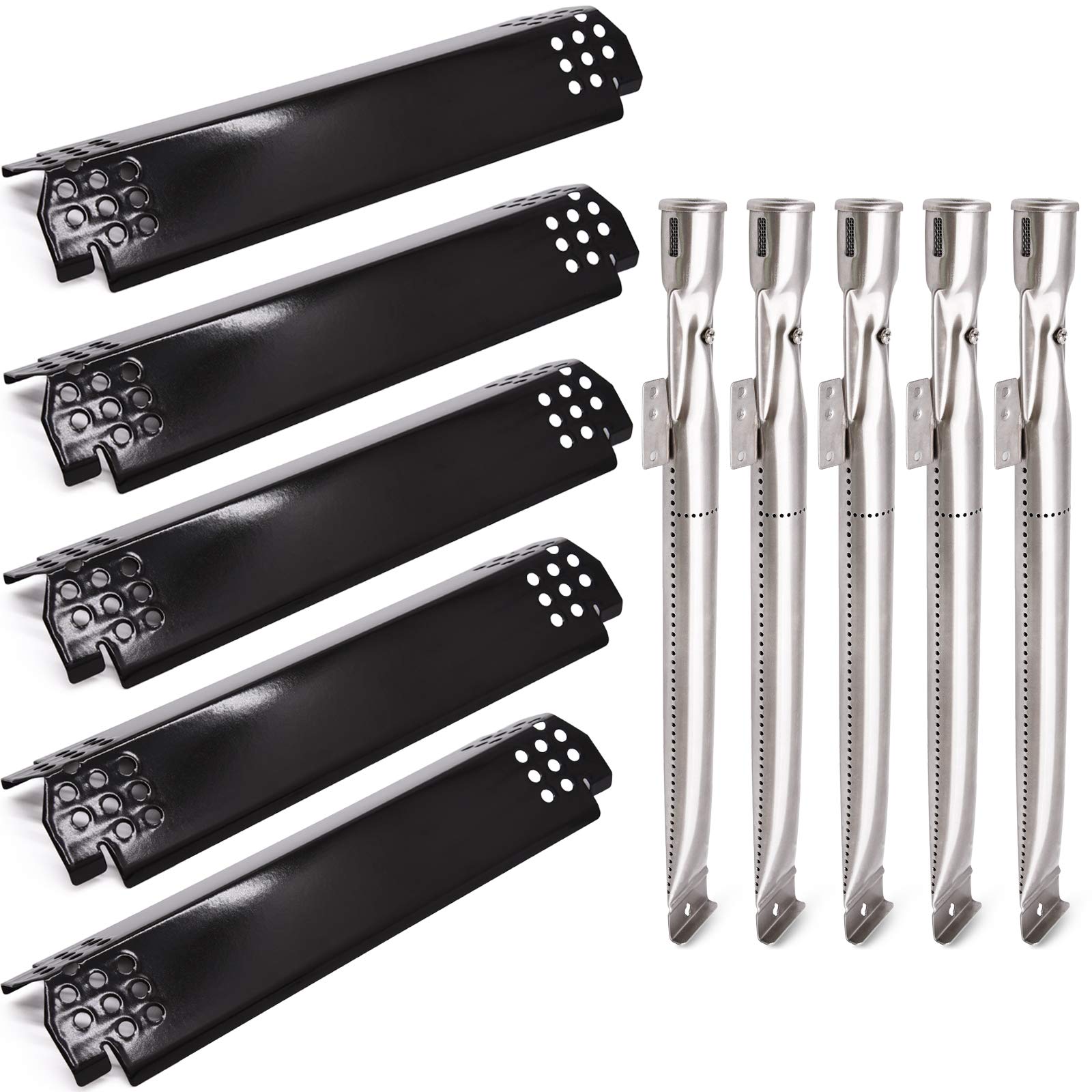 Criditpid frontal del kit de repuesto mostrando 5 placas y 5 tubos para reparación