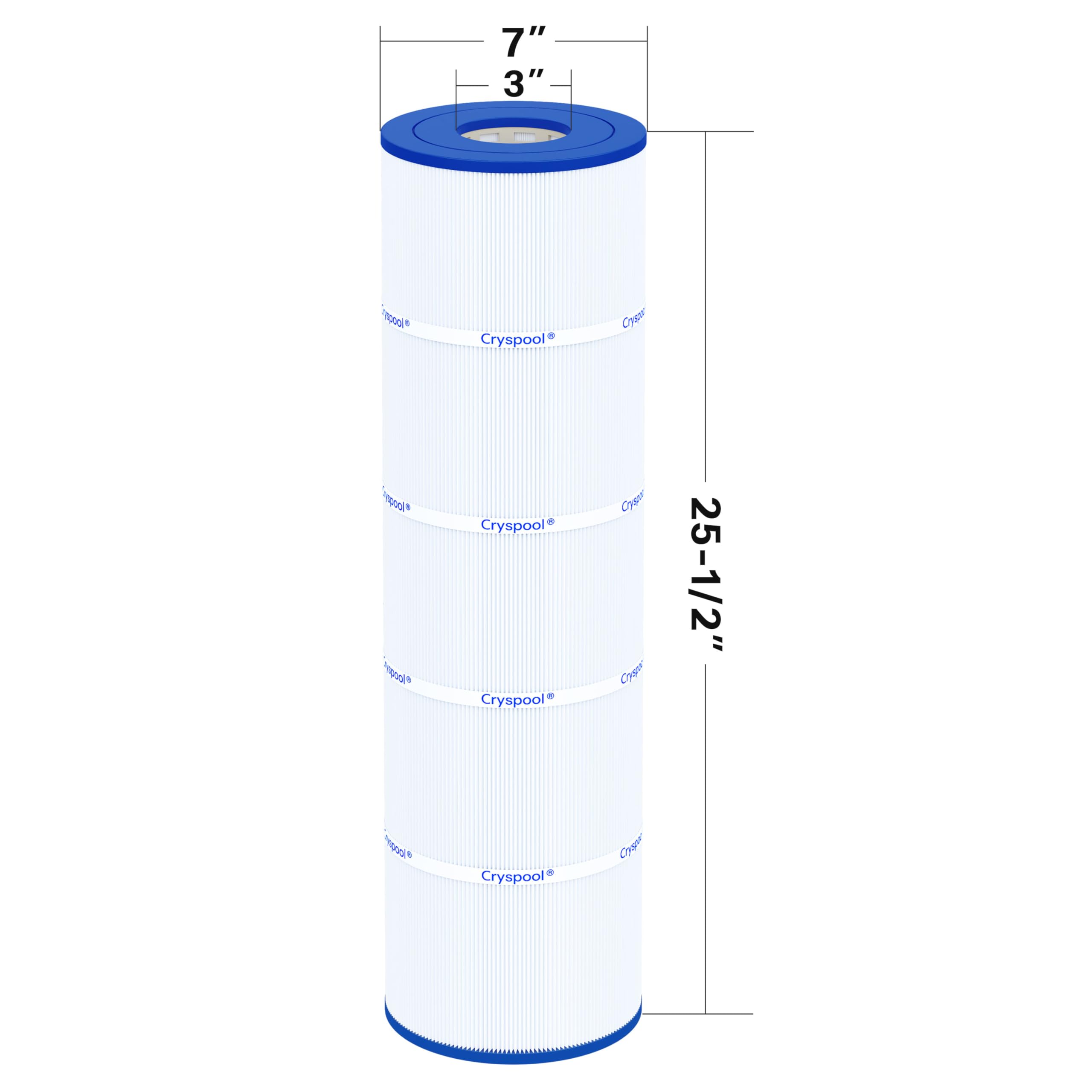 Cryspool tapa con abertura superior para instalación sencilla