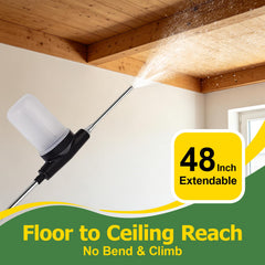 CSONFIT duster detalle de la cabeza 17° para alcance preciso