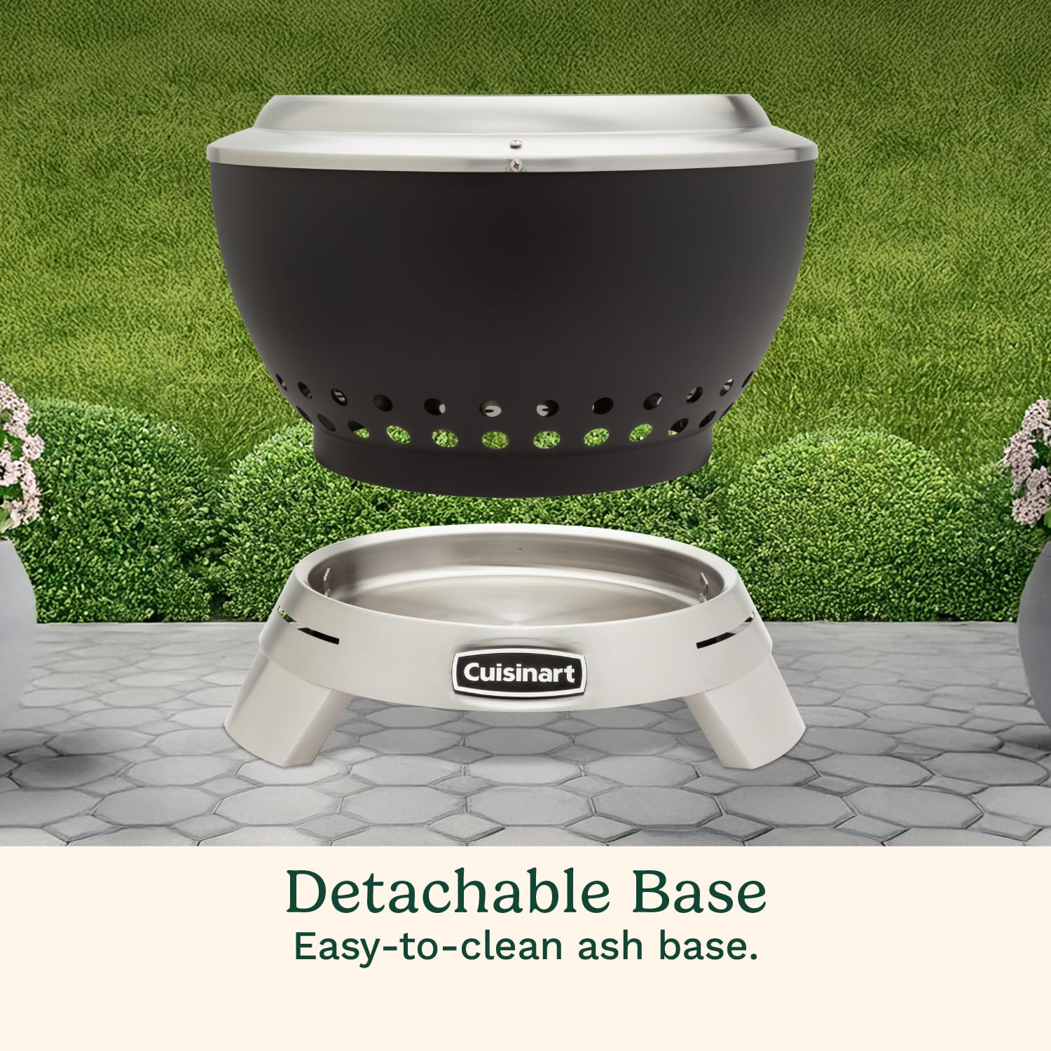 Cuisinart asa integrada para transporte cómodo y traslado sencillo