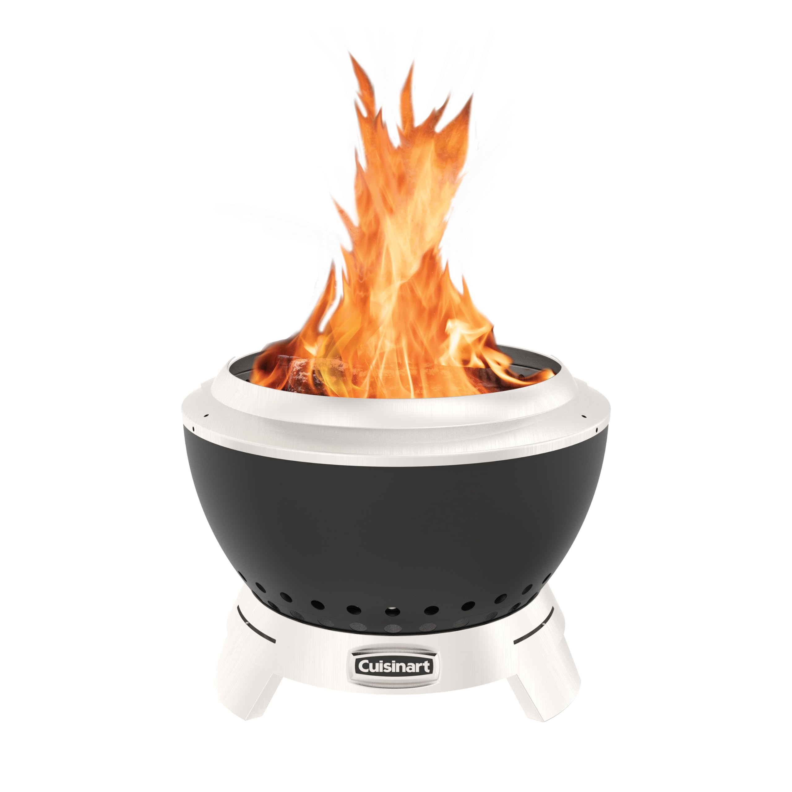Cuisinart vista frontal del fogón mostrando diseño elegante y ahorro de humo