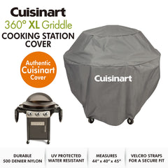 Cuisinart detalle del tejido resistente que evita desgarros y repele agua