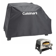 Cuisinart vista frontal de la funda protegiendo el horno, protección exterior