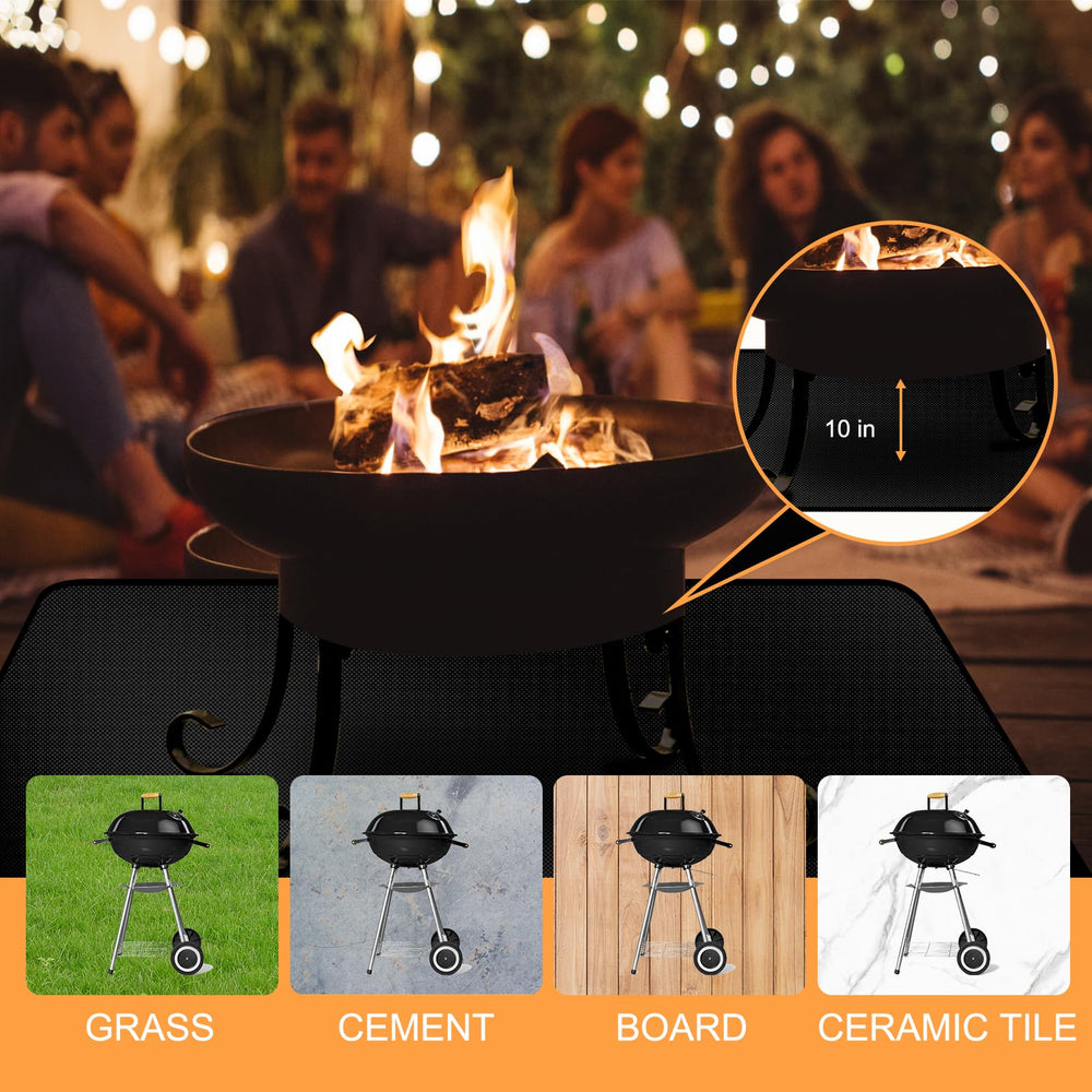 Demiwise tapete instalado en terraza protegiendo mobiliario
