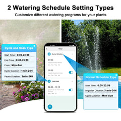 Denvest app Smart Life controlando programas desde el móvil