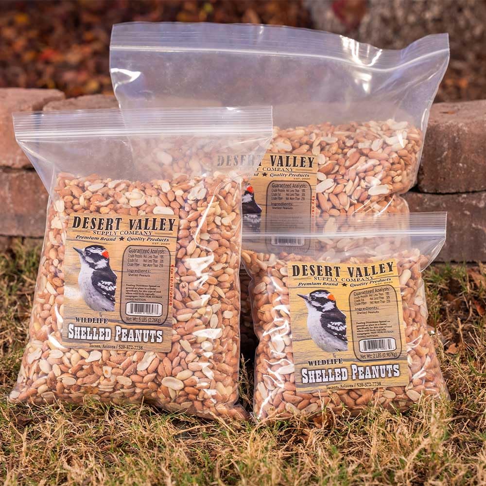 Desert Valley Supply comparación de tamaño y peso de la bolsa de 10 lb para almacenar fácil