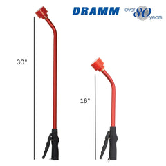 Dramm detalle de material resistente y color verde para durabilidad