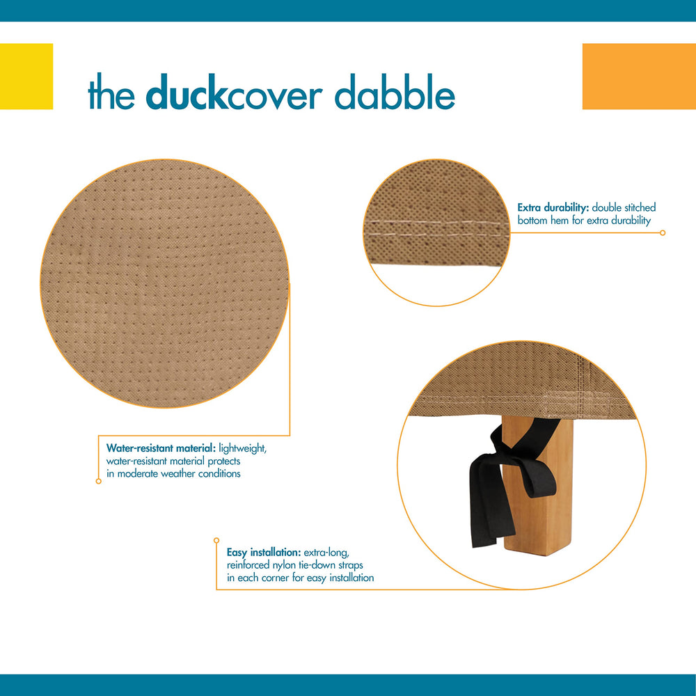 Duck Covers funda secándose tras lluvia para prevenir moho