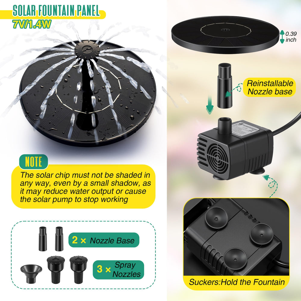 Dunkive conjunto de boquillas que ofrece cuatro patrones de agua