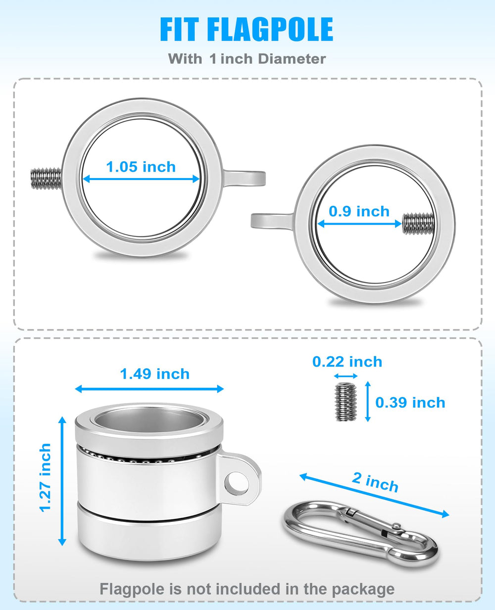 DUPKEV detalle del acabado de aleación de aluminio resistente