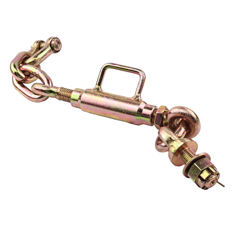DVPARTS detalle de cadena y eslabones resistentes, durabilidad