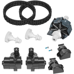 E-cowlboy conjunto de motor visto de cerca para transmisión uniforme