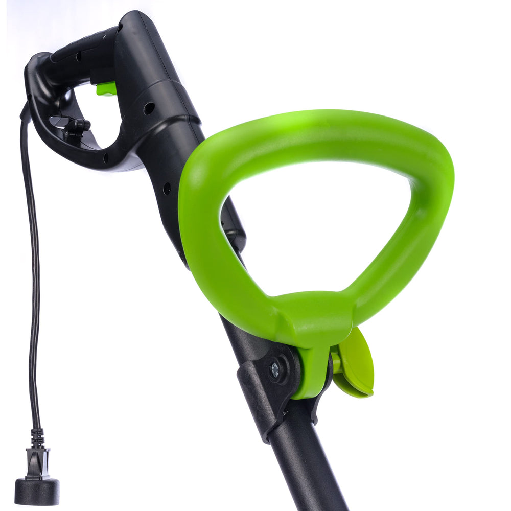 Earthwise SN70016 etiqueta técnica con especificaciones claras y seguras