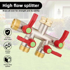 EJW conexión rosca 3/4" GHT garantizando compatibilidad con mangueras estándar