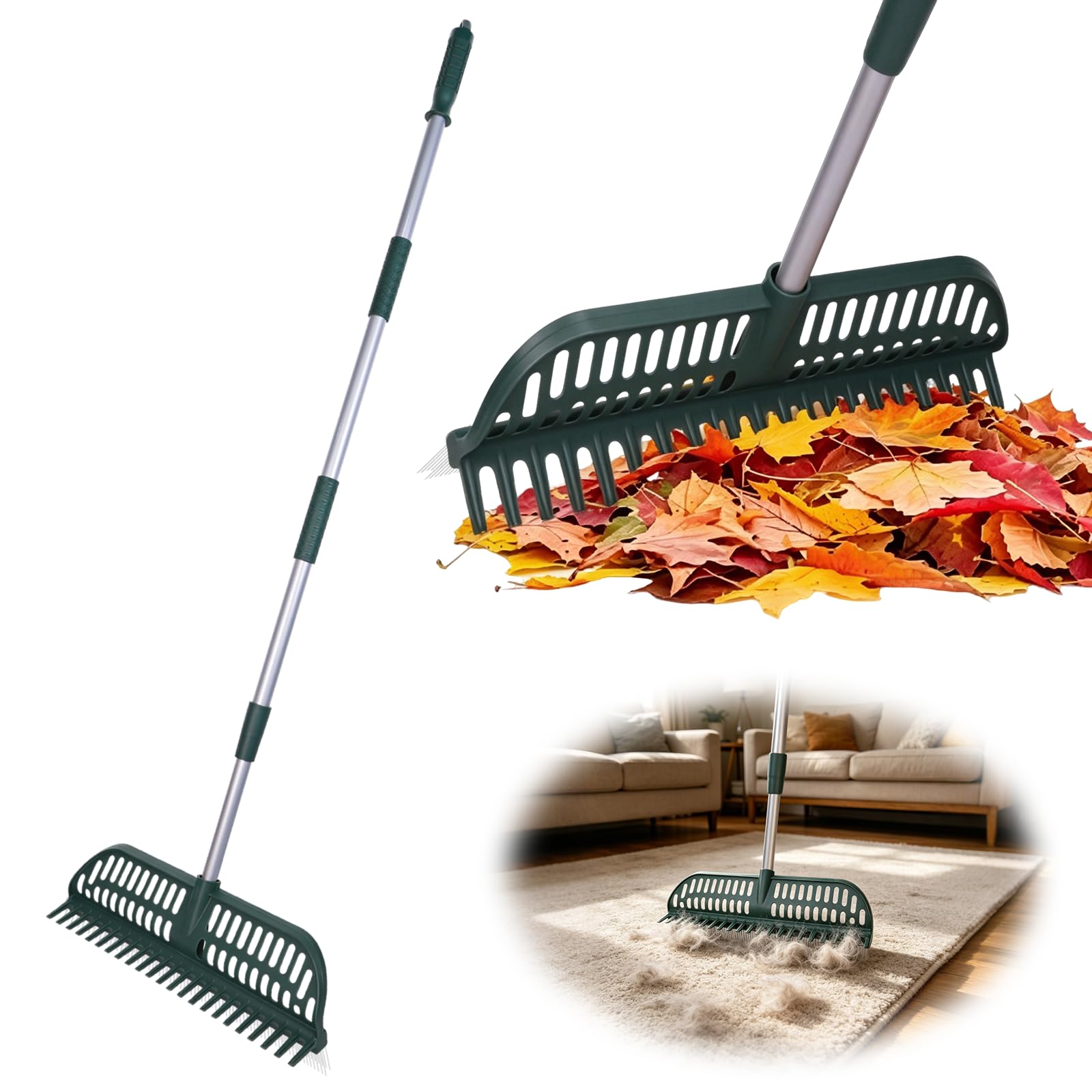 Emberlynn cabezal frontal mostrando ancho 18 pulgadas y cobertura rápida