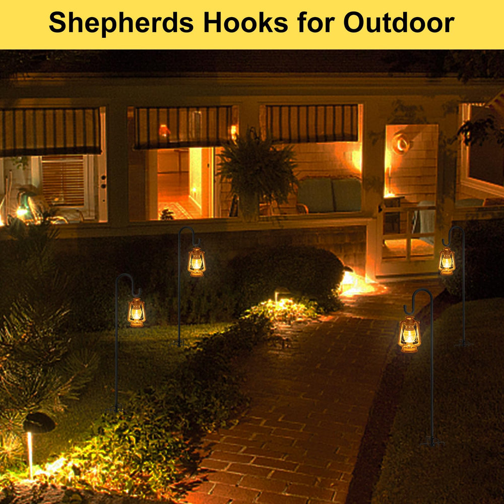 EUIJOIP instalado en patio iluminado con farol para ambiente exterior atractivo