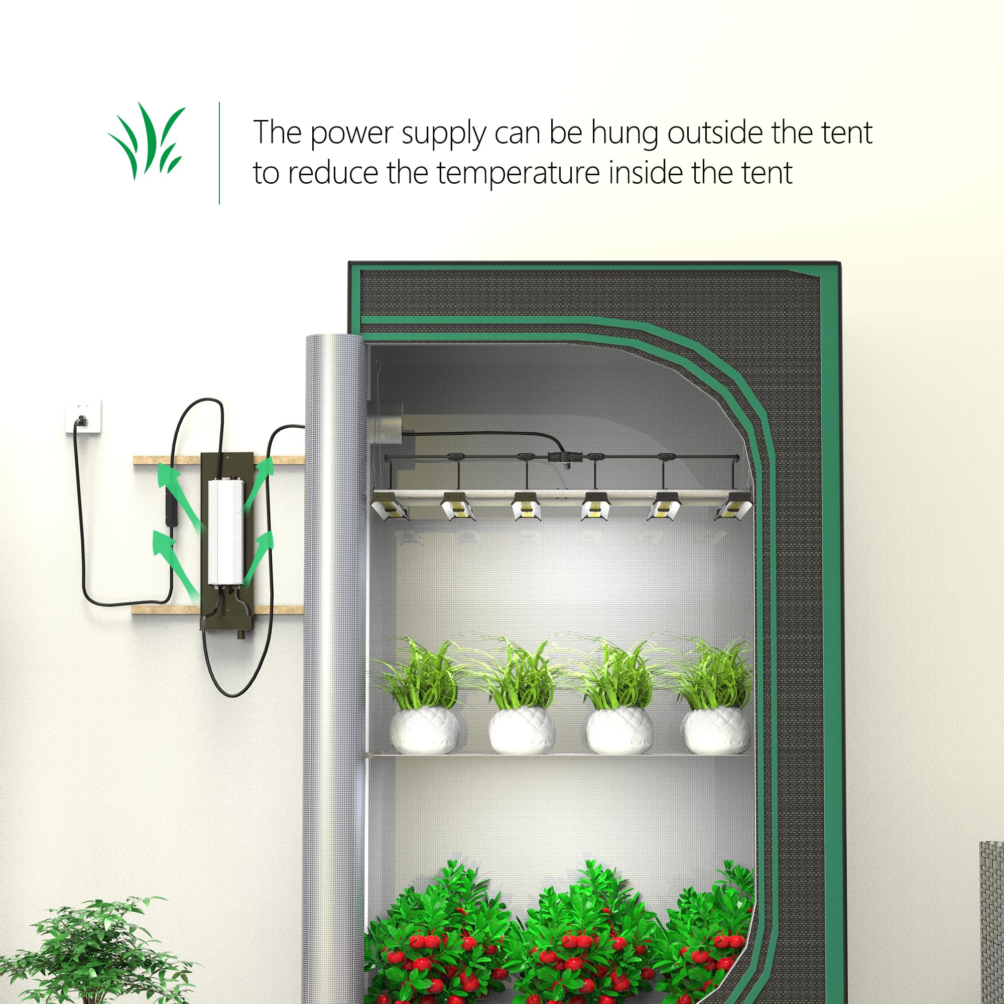 FARMLITE fuente de alimentación desmontable y protegida IP
