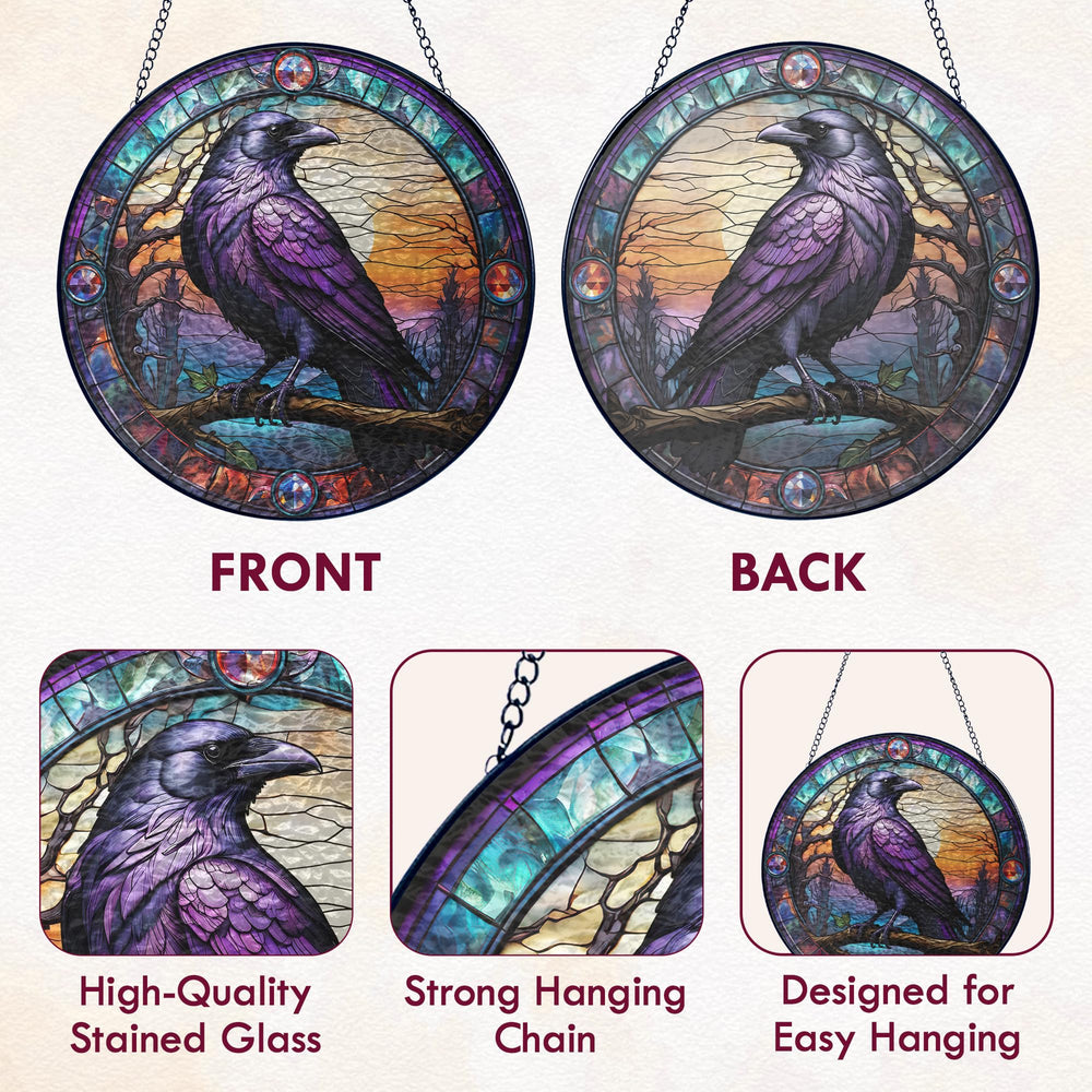 FLAGWIX suncatcher en ventana proyectando colores y mejorando la luz