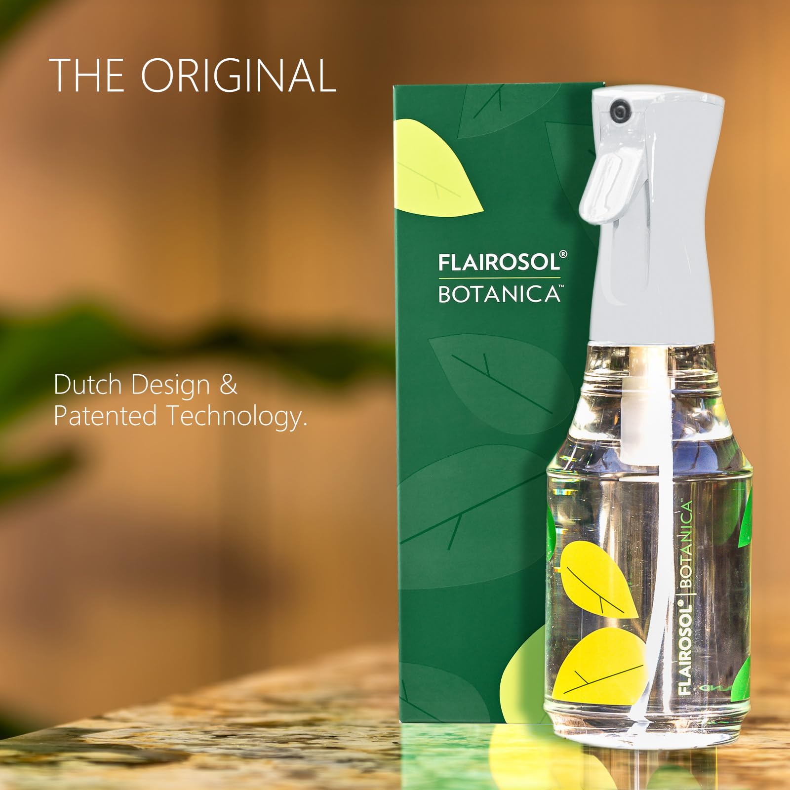 FLAIROSOL BOTANICA uso en interior cuidando orquídeas y plantas sensibles