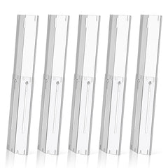 FlameDuty vista frontal del pack de 5 placas de calor, reemplazo duradero