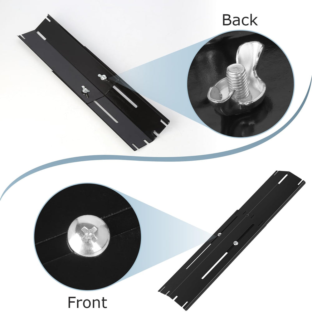 FlameDuty vista lateral que enseña la extensión de la longitud ajustable