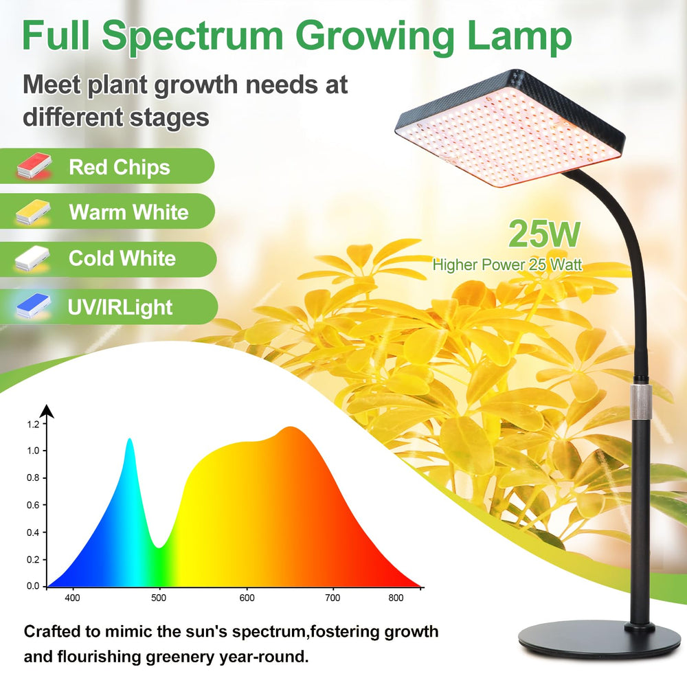 FRGROW en uso con bonsái, iluminación óptima que mejora el desarrollo