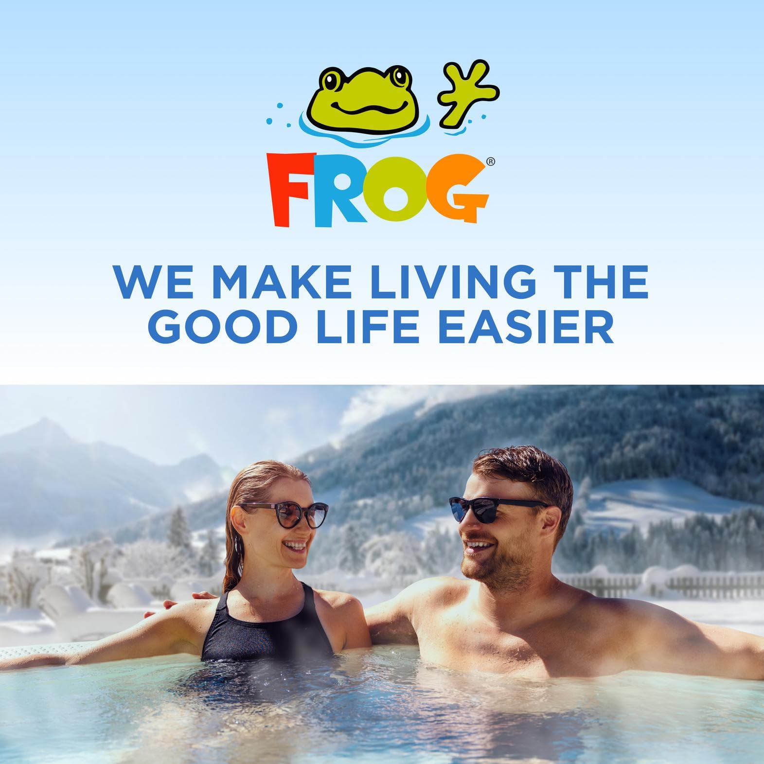 FROG tether en su empaque, producto listo para instalación inmediata