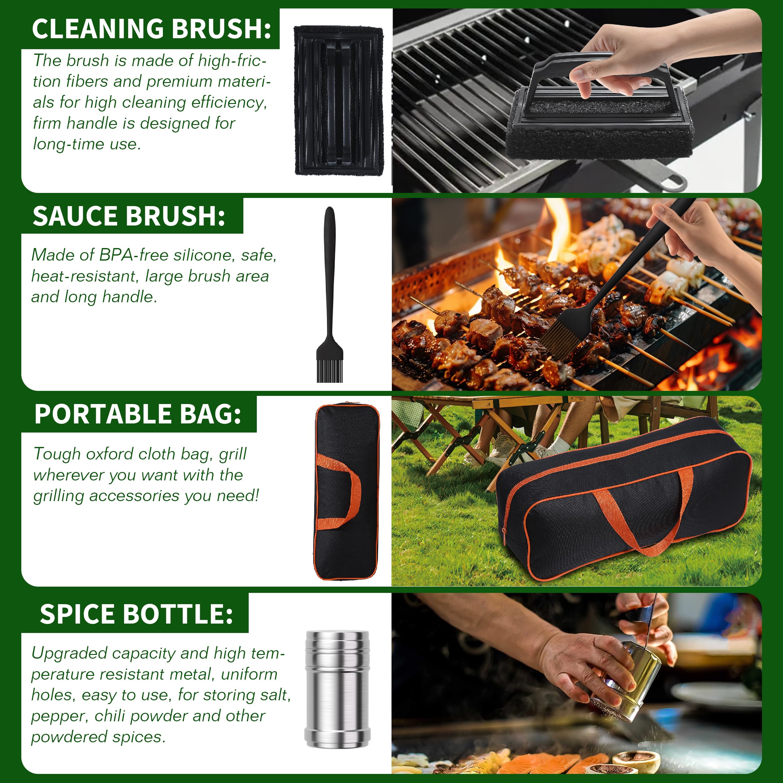 Furnhome accesorios de limpieza y brochetas para servicio y mantenimiento