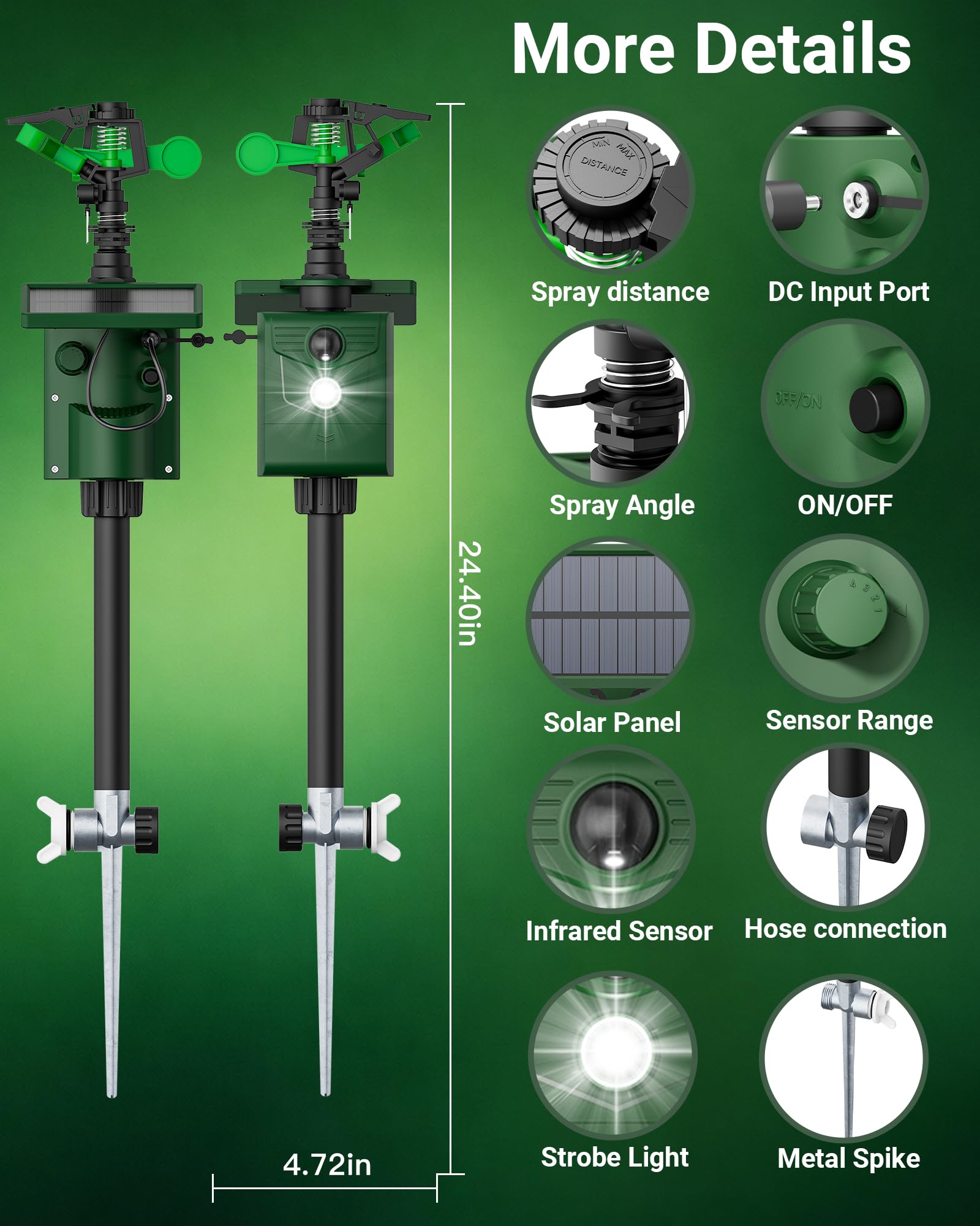 G-Jyuncyou panel solar y USB para energía continua
