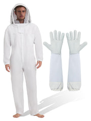GAIACOLMEIA traje frontal mostrando protección completa y comodidad