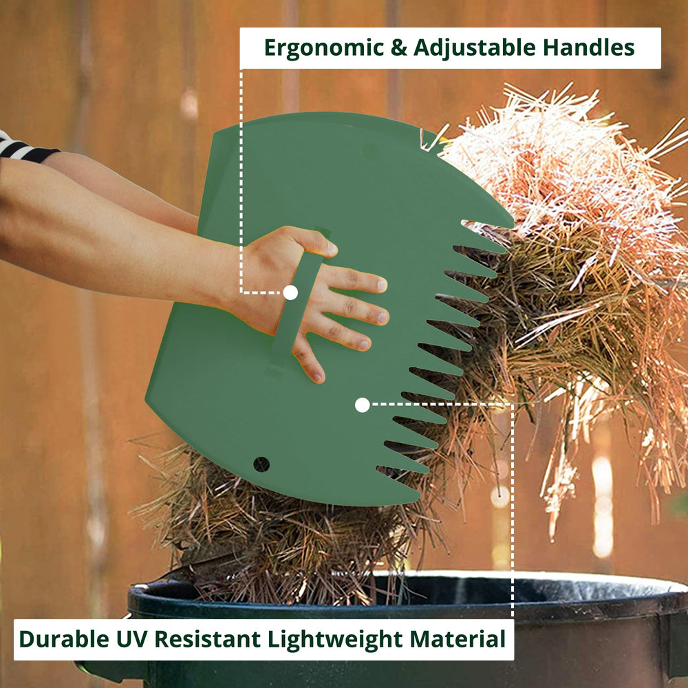 GardenHOME mango ajustable ilustrando ajuste para distintos usuarios