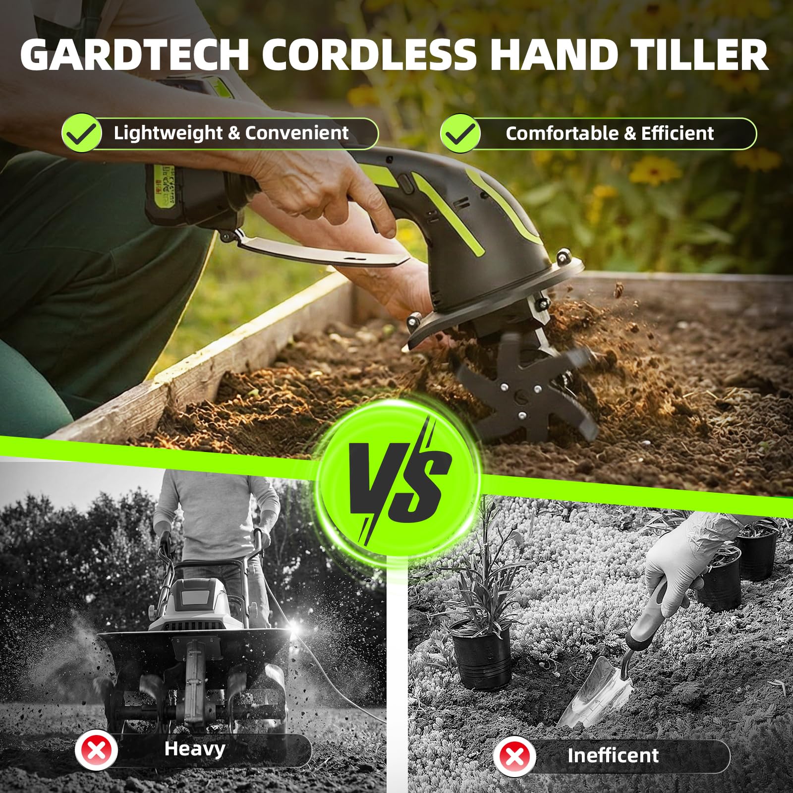 Gardtech protector de residuos reduciendo salpicaduras y limpieza fácil