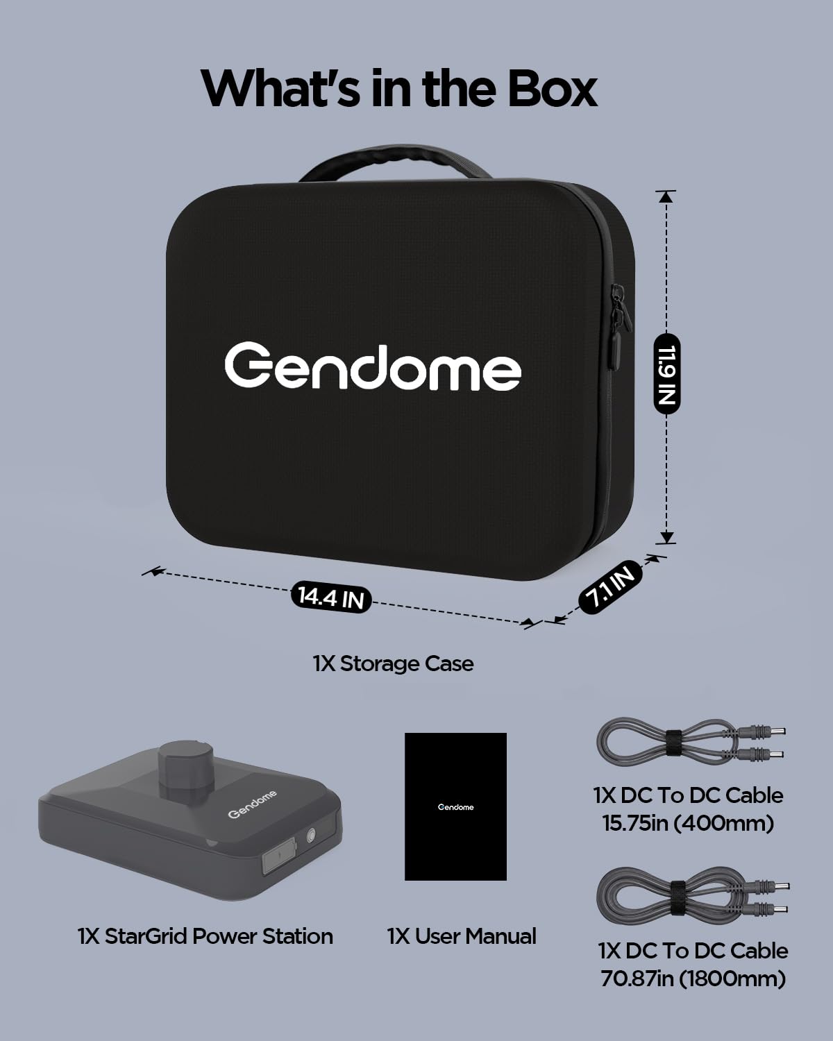 GENDOME textura exterior del estuche, material resistente y resistente a salpicaduras