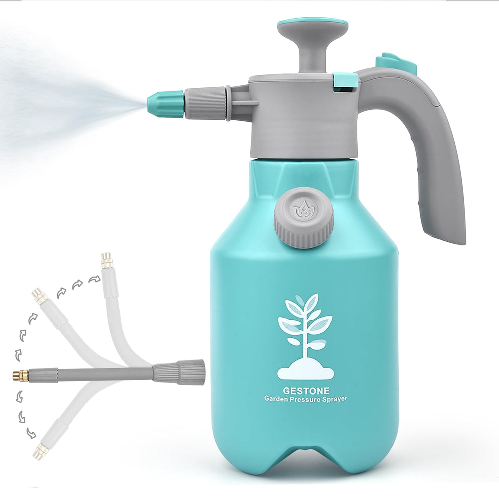 GESTONE vista frontal del pulverizador 2L, diseño resistente y compacto