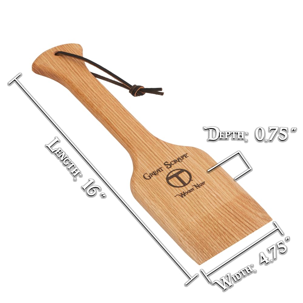 The Great Scrape Woody Nub embalaje listo para regalo con apariencia natural