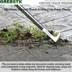 GREBSTK detalle del acero inoxidable endurecido que asegura resistencia y larga vida útil