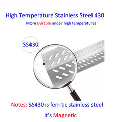 GRILLJOB heat shield 16520 cerca mostrando resistencia al calor