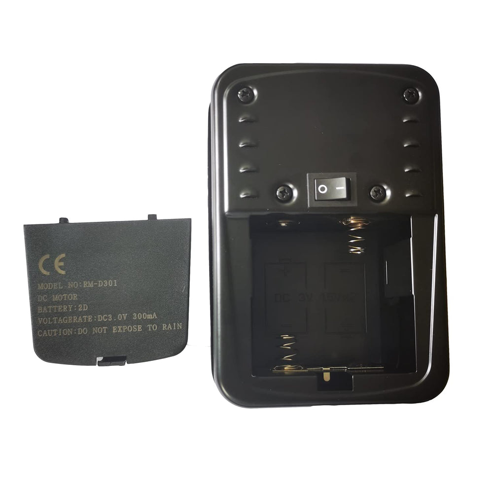 GRILLJOB motor frontal negro resistente para asador, durabilidad garantizada