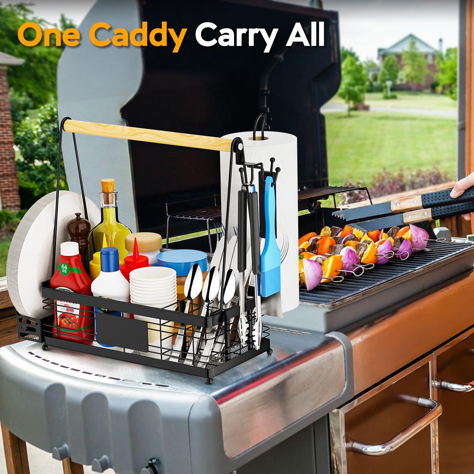 GUIBUKEYAN primer plano del mango de madera, agarre cómodo y seguro