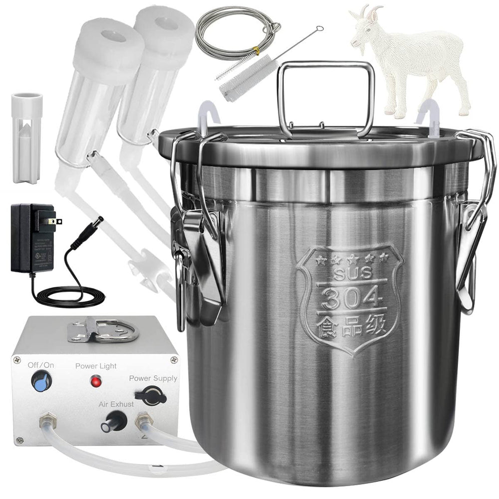 Hantop vista frontal del conjunto 12L que facilita el ordeño rápido