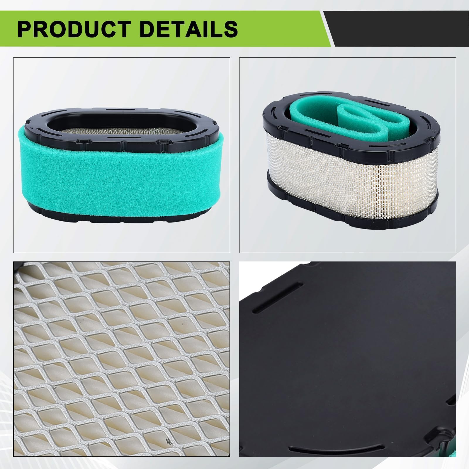 Harbot ambiente de taller con cortacésped preparado para mantenimiento completo